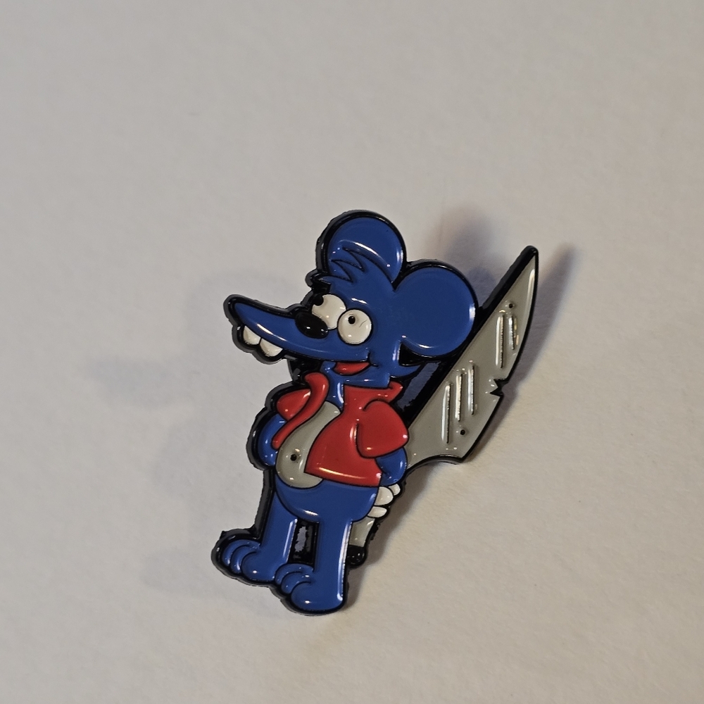 The Simpsons Itchy Mouse Enamel Pin